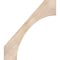 Ekena Millwork 3 1/2"W x 28"D x 32"H Westlake Smooth Knee Brace, Douglas Fir BRC04X28X32WTL00SDF - alternate 3